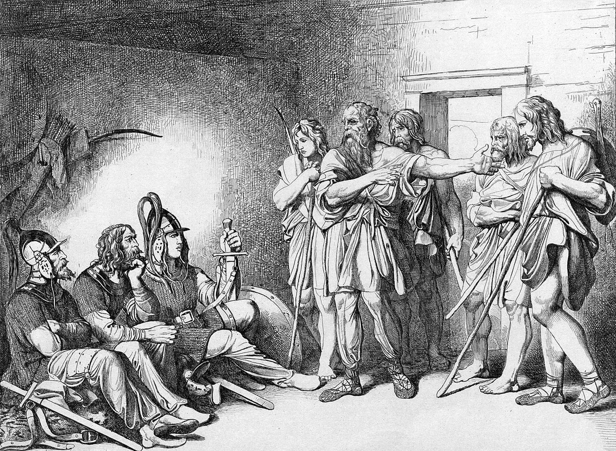 Ф. А. Бруни. Призвание варягов. 1839 г.