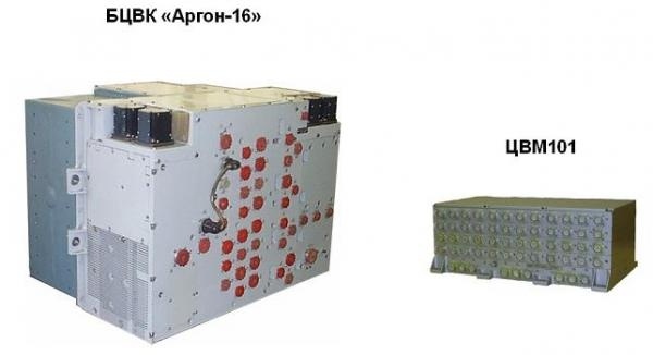 Фото 1. Старая и новая бортовые ЦВМ