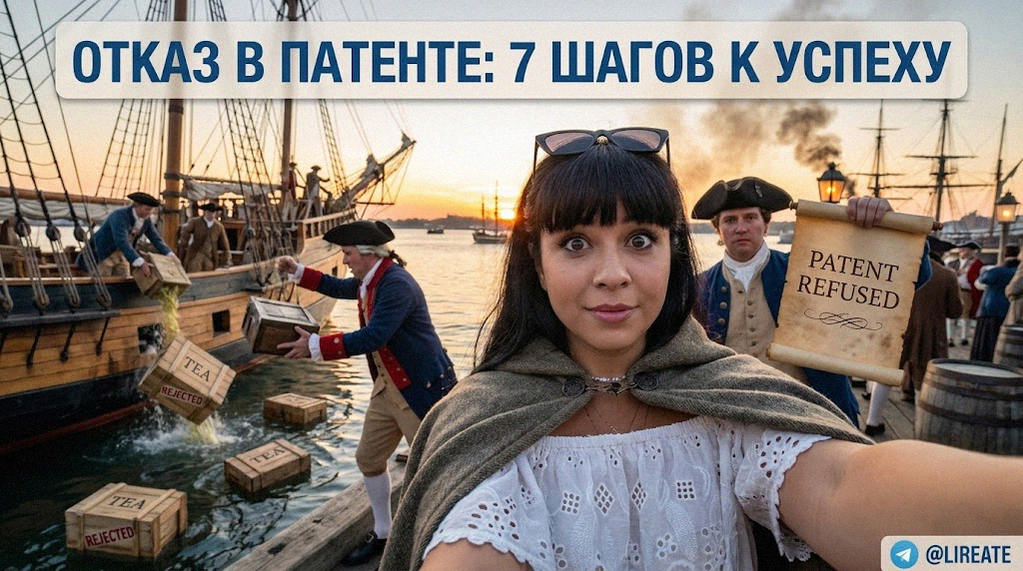    Стратегия повторной подачи заявки на патент Лирейт