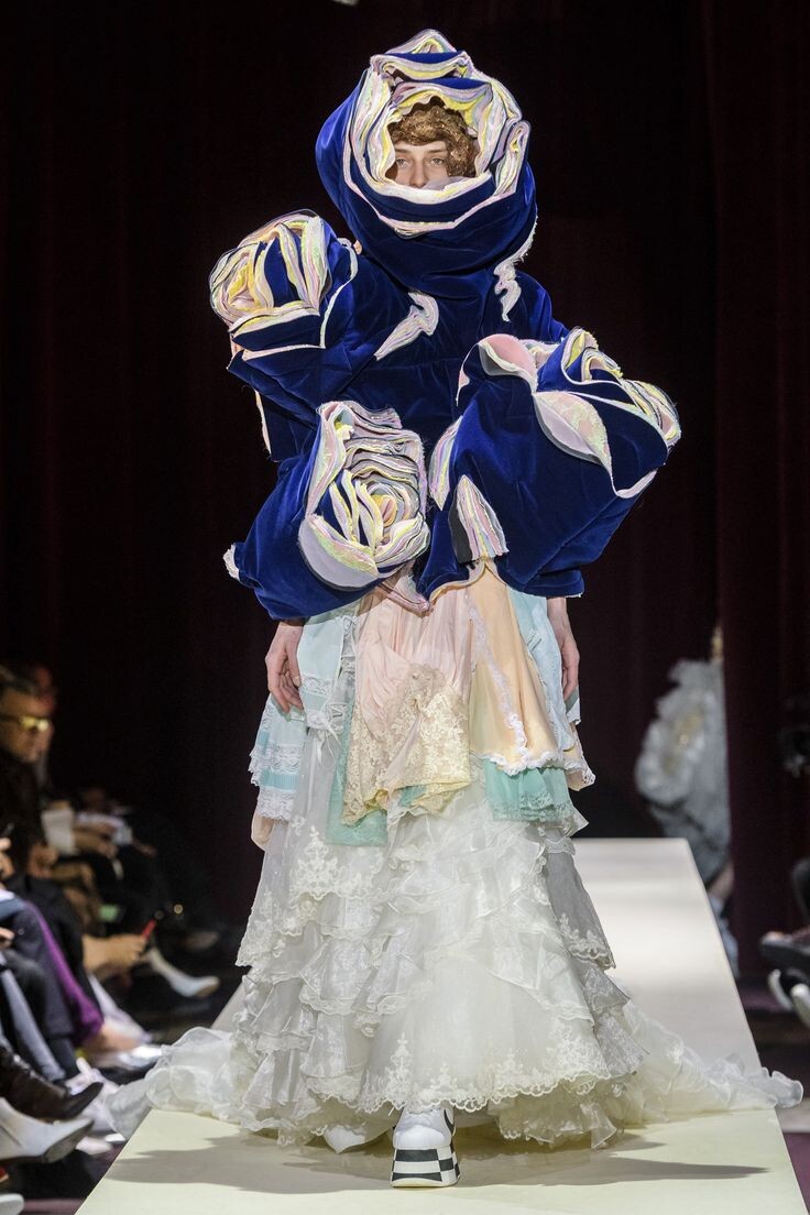Comme Des Garcons Fall 2018 Fashion Show. 