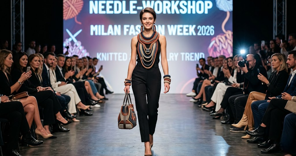 Вязаные украшения: тренд, который вернулся, чтобы остаться