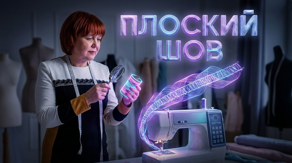    Создать красивый плоский шов можно без распошивалки, если правильно настроить домашний оверлок. LebedevAV