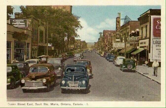 Фото из открытых источников (Су-Сент-Мари в 40-х годах)