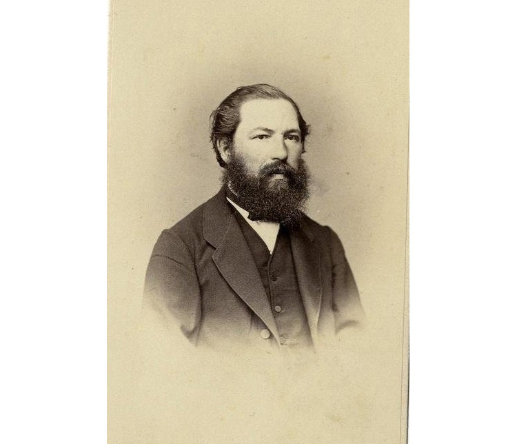 Портрет Александра Андреевича Миславского, 1868 г., хранится в Музее истории Екатеринбурга