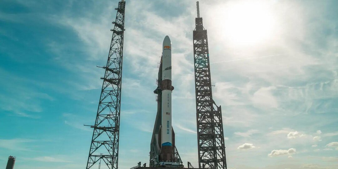 Тяжелая ракета-носитель New Glenn компании Blue Origin совершила третий полет