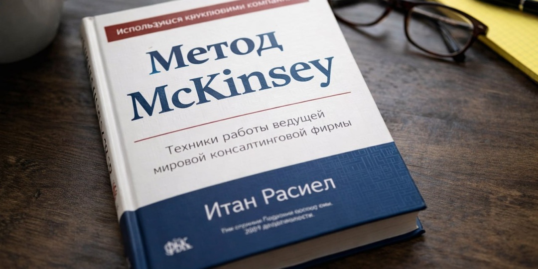 Книга «Метод McKinsey» Итана Расиела: почему ее стоит читать тем, кто хочет мыслить яснее