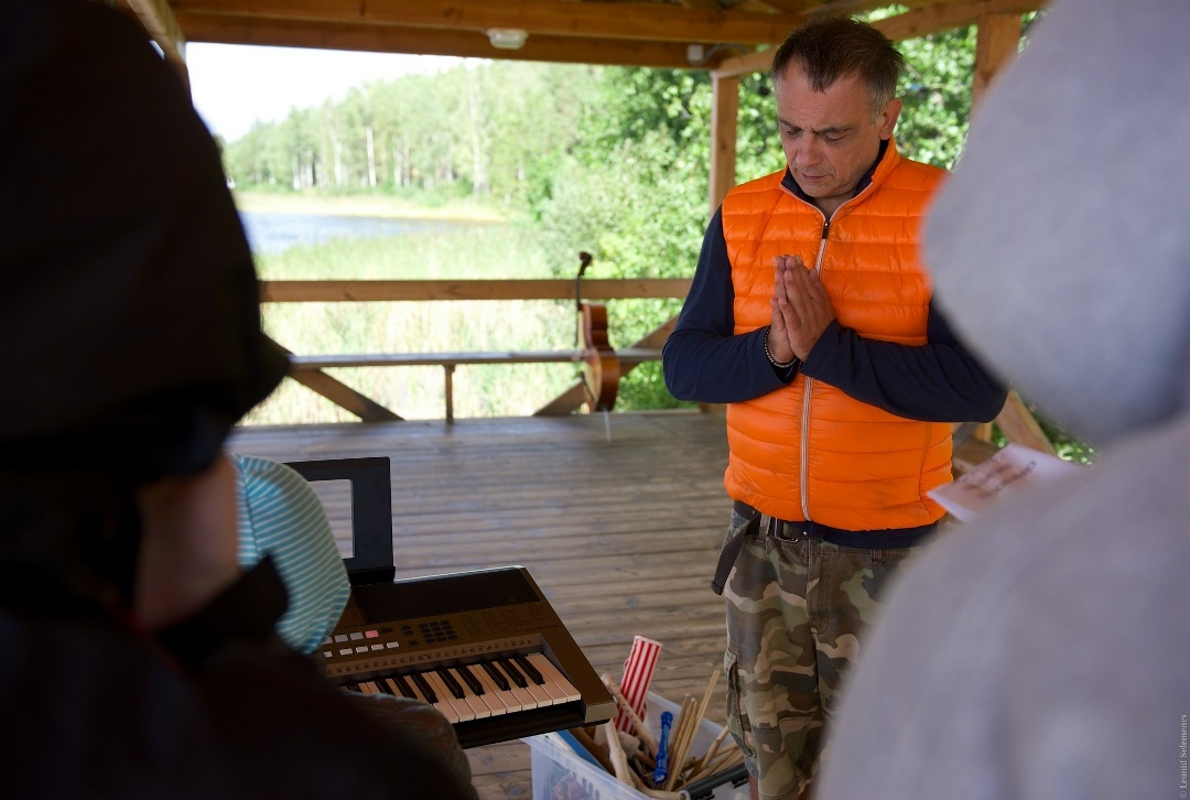 Алексей Плюснин в театральном лагере «Круга II»