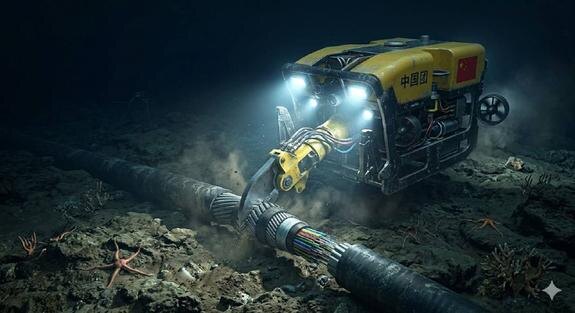 4000 метров под водой: как Китай тестирует резак для глобального интернета