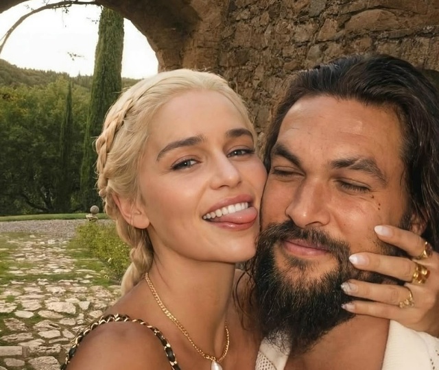 Джейсон Момоа растрогал поклонников, обратившись к Эмилии Кларк с признанием в любви.