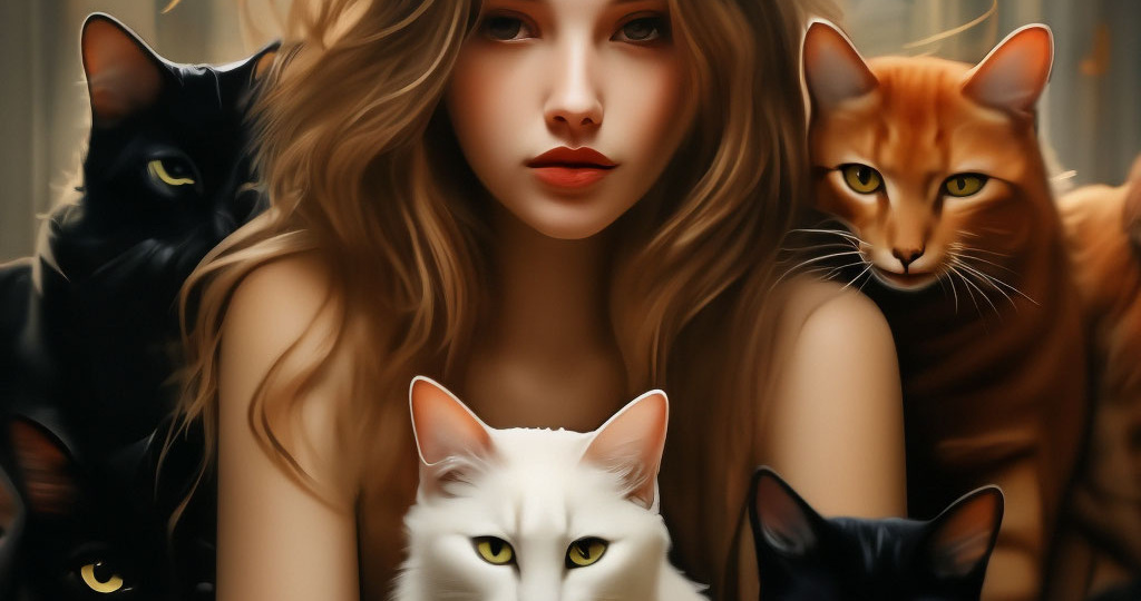 Всем мяу! Женщины... ну они же как кошки!