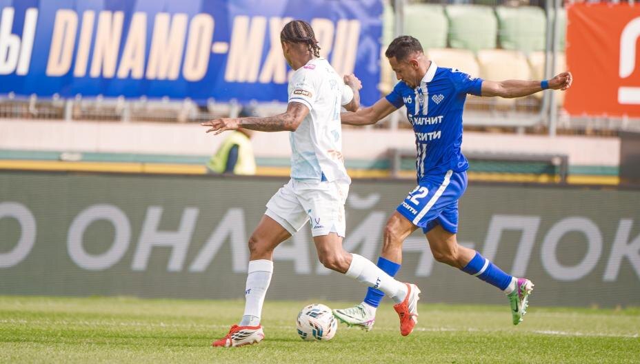    Махачкалинское «Динамо» дало бой «Зениту». Фото: Соцсети ФК «Динамо» Махачкала