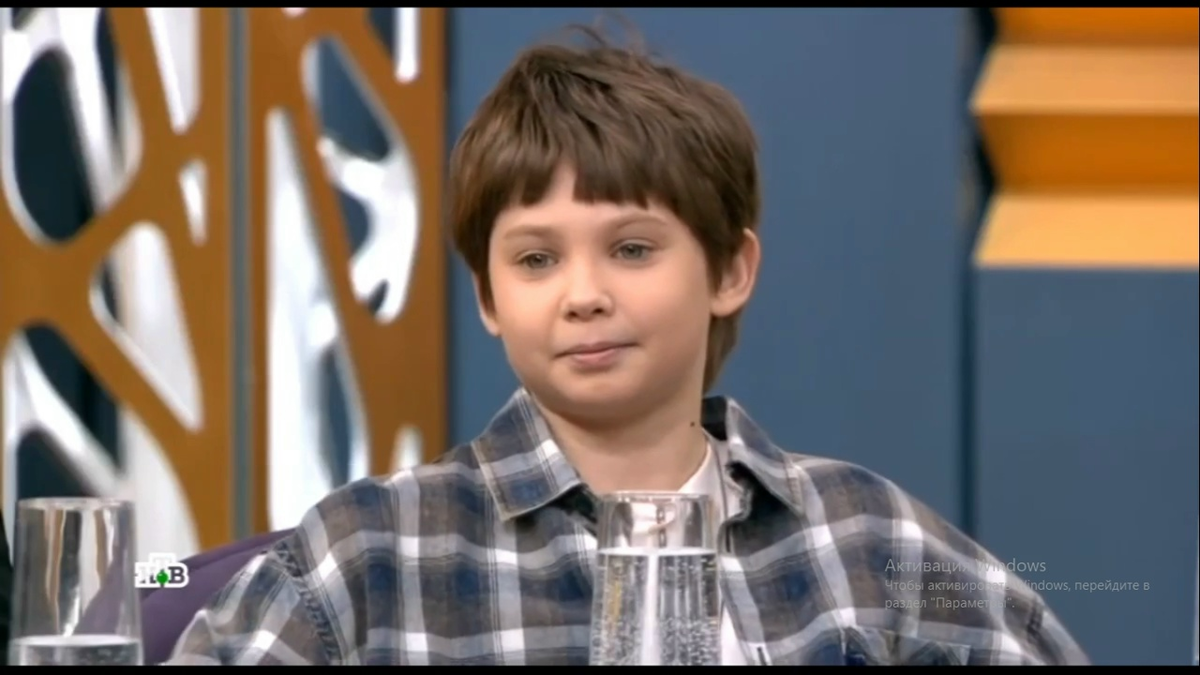 Кадр передачи. Фото автора. 