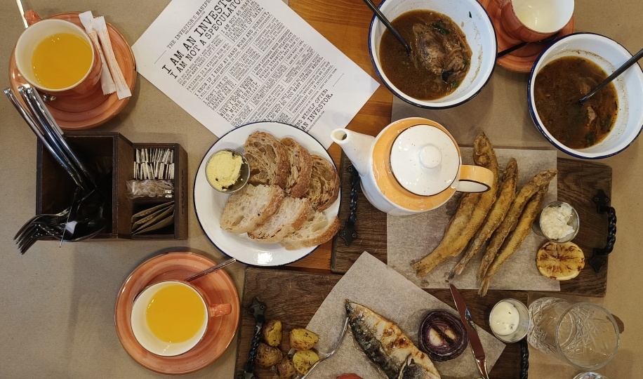 Так вкусно прошел наш сегодняшний «Завтрак инвестора»