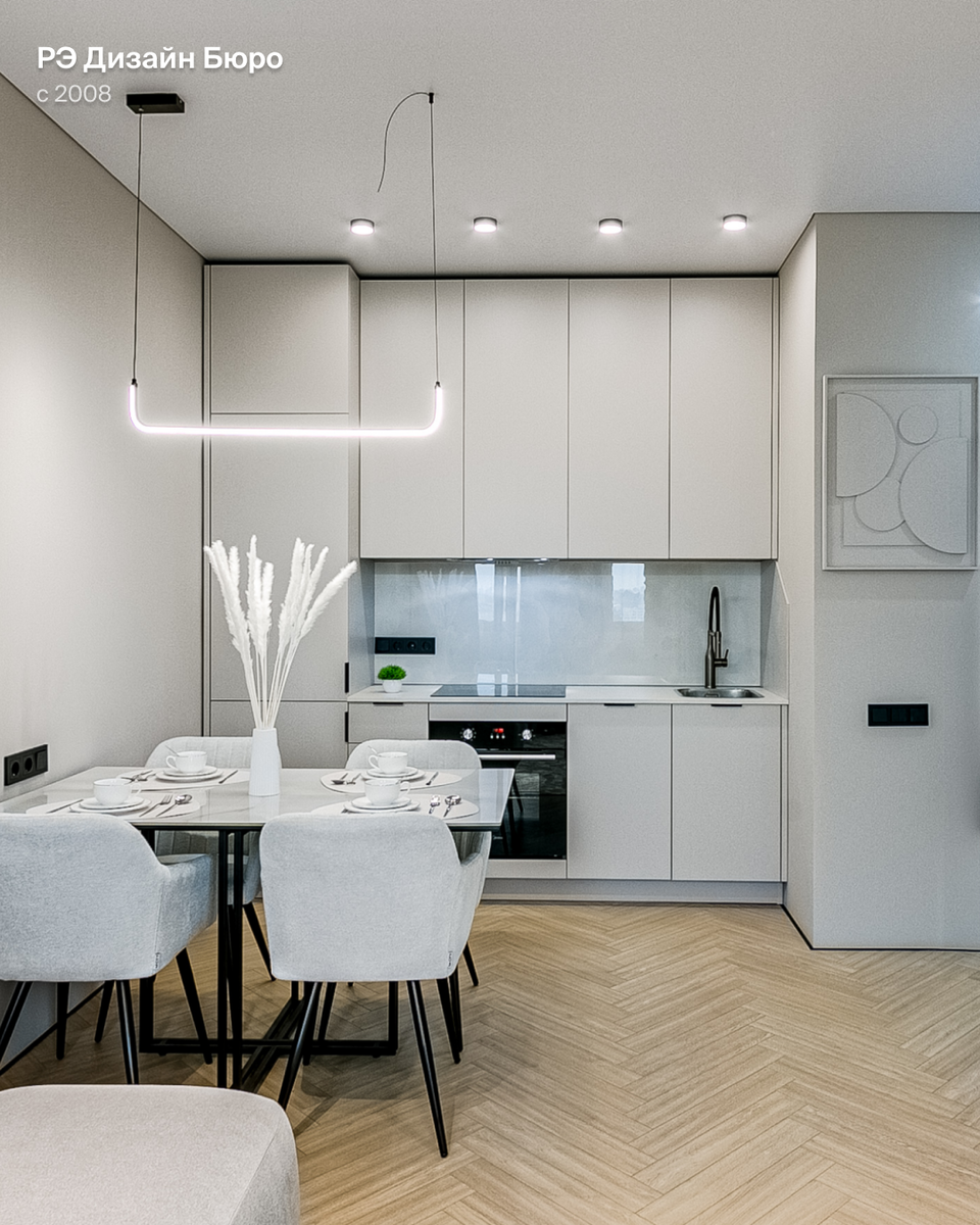 На фото: кухня от компании «Ремонт Эксперт»