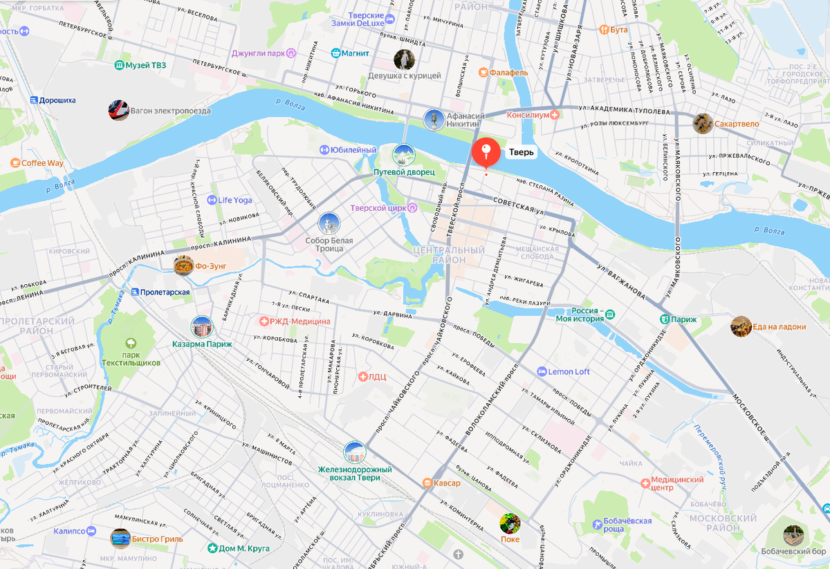 Расположение на карте