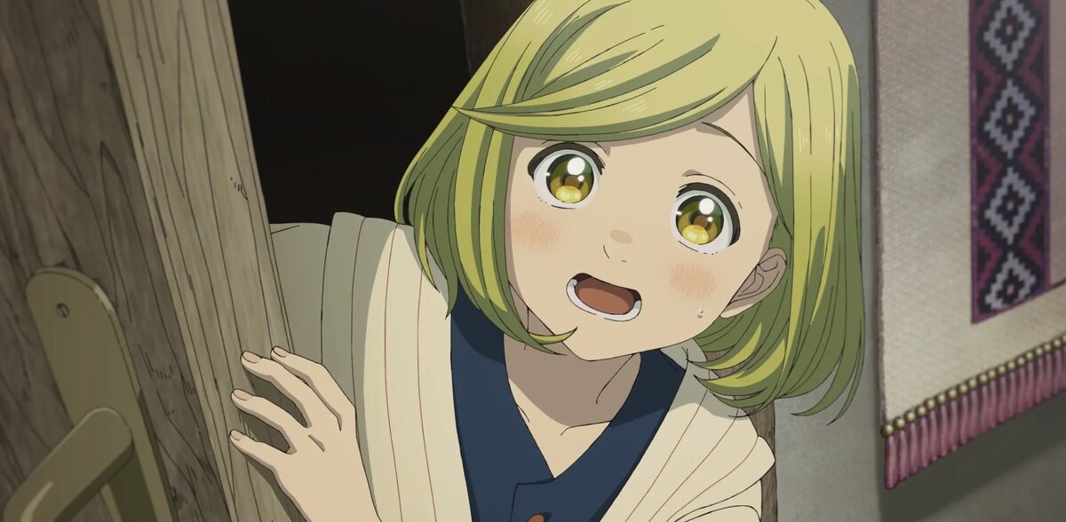 Кадр из аниме «Ателье колдовских колпаков»   📷