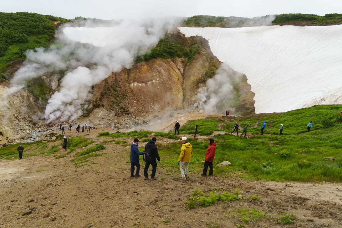 Малая Долина Гейзеров на Камчатке тур с командой "Вместе"