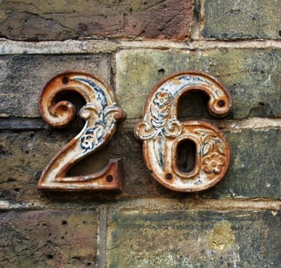 Увидела и захотела сделать подобное себе! УНИКАЛЬНЫЙ номер на ДВЕРЬ своими руками!