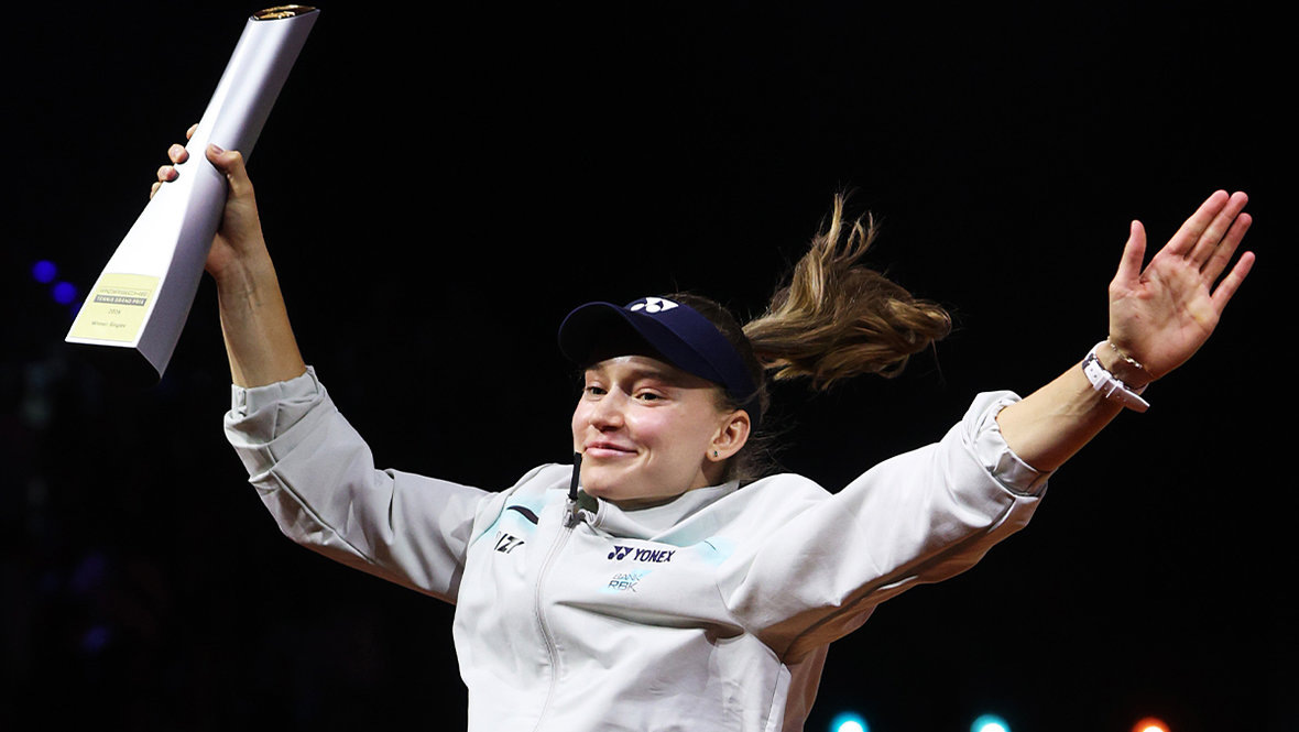    Елена Рыбакина. Getty Images