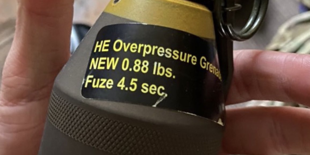 Редкая штурмовая граната американских ССО Mk14 Mod0 на фото с Уkpaины