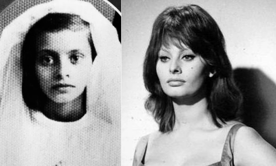 Софи Лорен в детстве и на экране