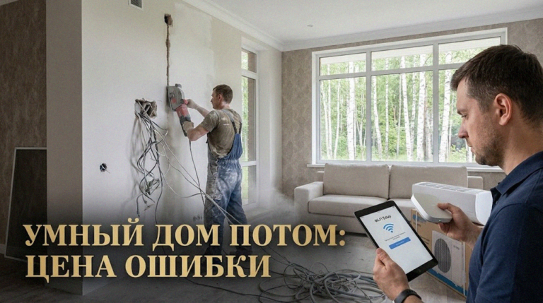 Почему фраза «подключим потом по Wi-Fi» становится самой дорогой ошибкой в ремонте 