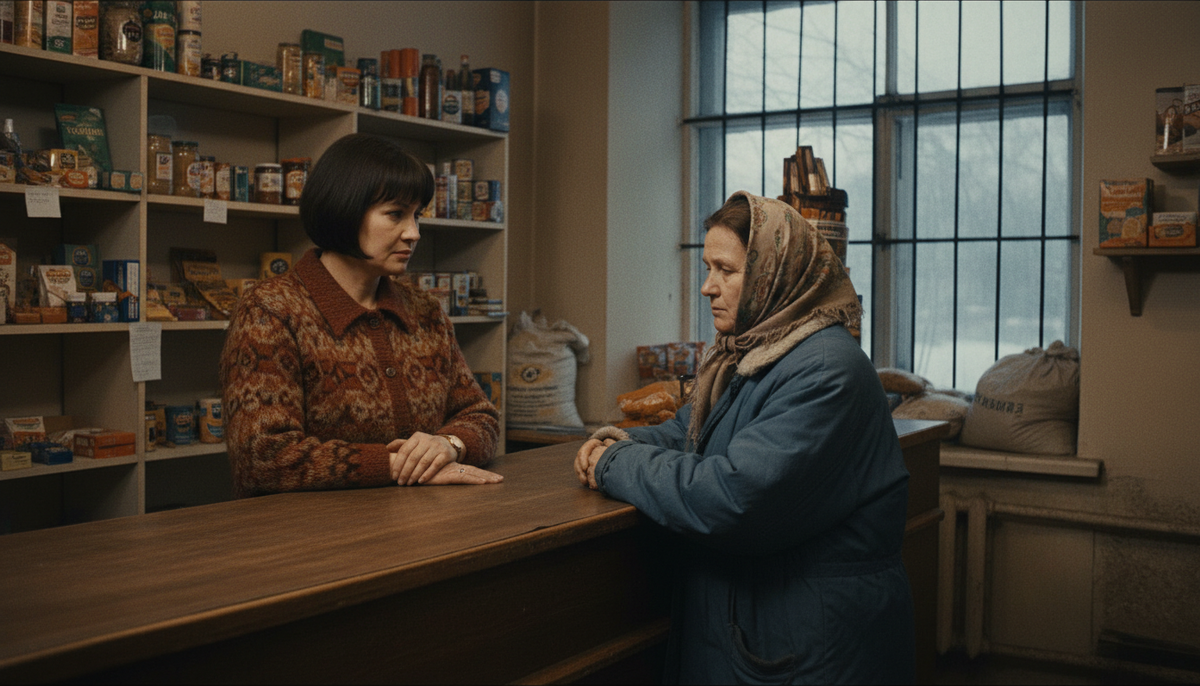 Перед ней стояла женщина в дешевой, не по размеру большой куртке. Лицо осунувшееся, серое, с глубокими морщинами у губ. Но под этим слоем усталости и неухоженности Нина безошибочно узнала её.