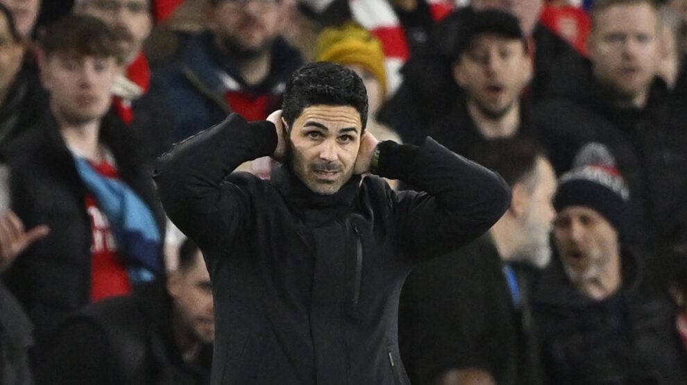    Главный тренер «Арсенала» Микель Артета. Фото: REUTERS