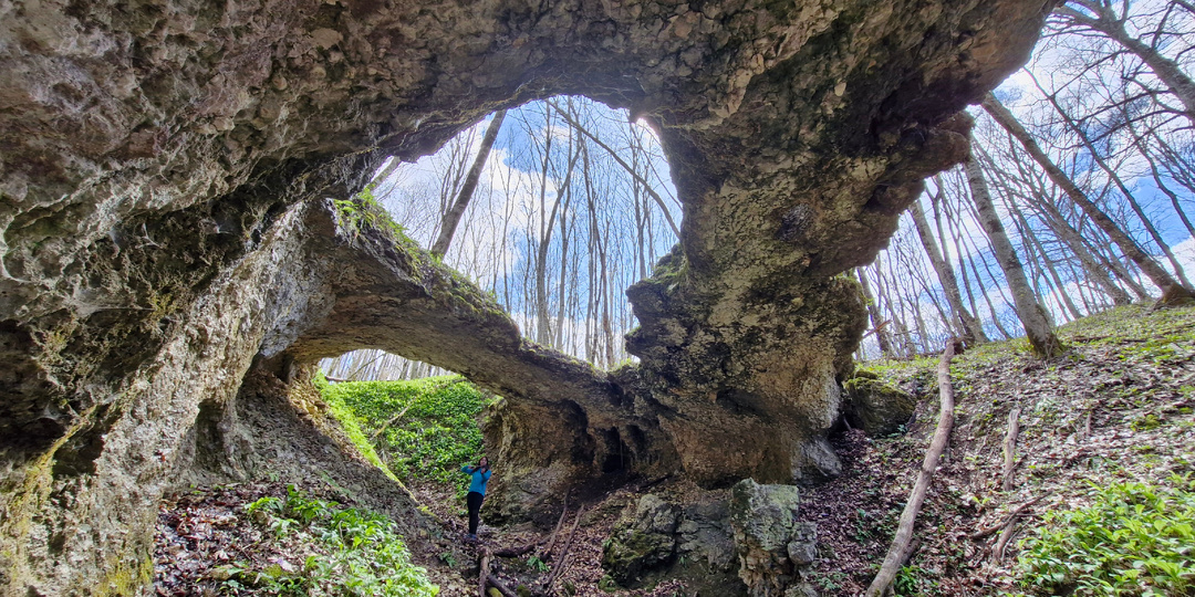 Каменные мосты в Адыгее на реке Мишоко