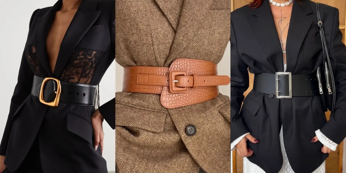 Пояс, как финальный штрих, который делает образ завершенным и отражает вашу индивидуальность.