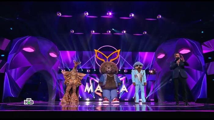 С кого сняли маску в 11 выпуске шоу «Маска-7» 19 апреля? Кто прошёл в финал? Фото © Ntv.ru