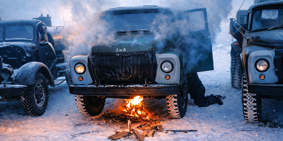 Почему в СССР дизельные грузовики не глушили месяцами