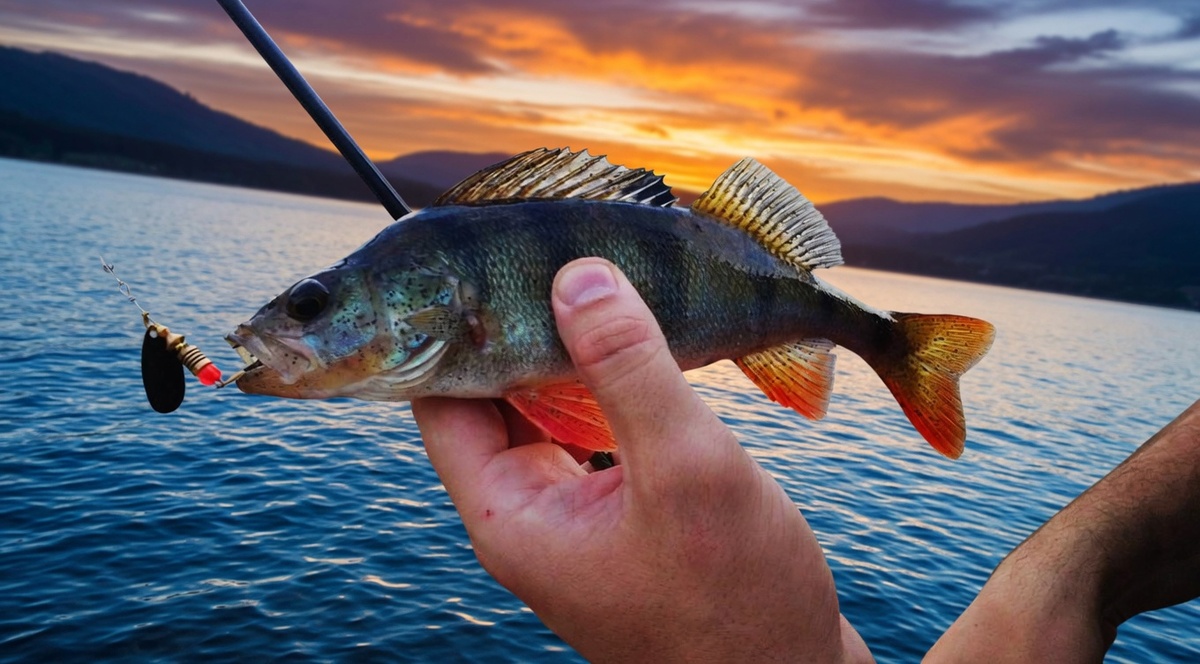 Окуню нравится запах рыбьего жира