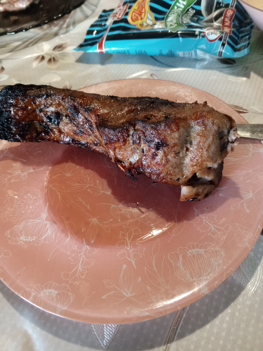 Не знаю какая была рыба, безумно вкусная 😋