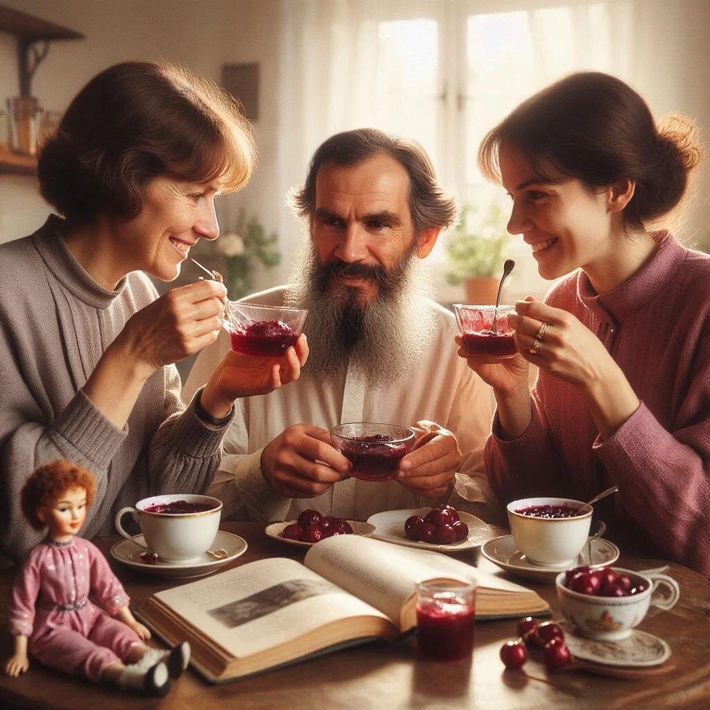 Персона Льва Николаевича очень разнообразила наши посиделки