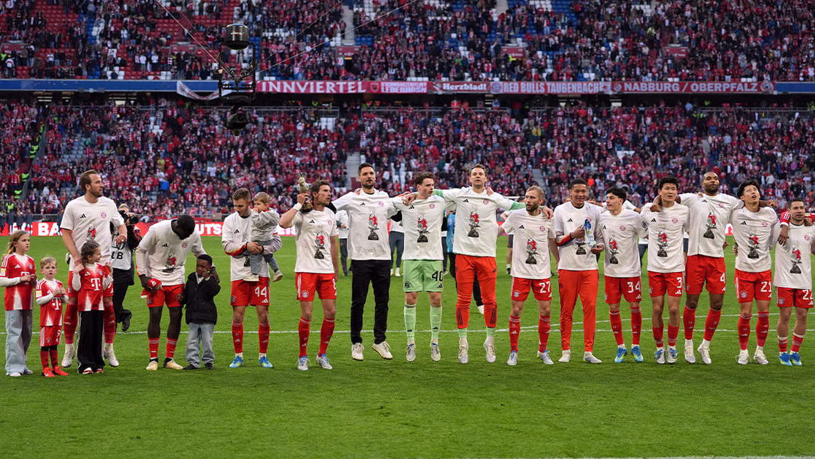    Футболисты «Баварии». Getty Images