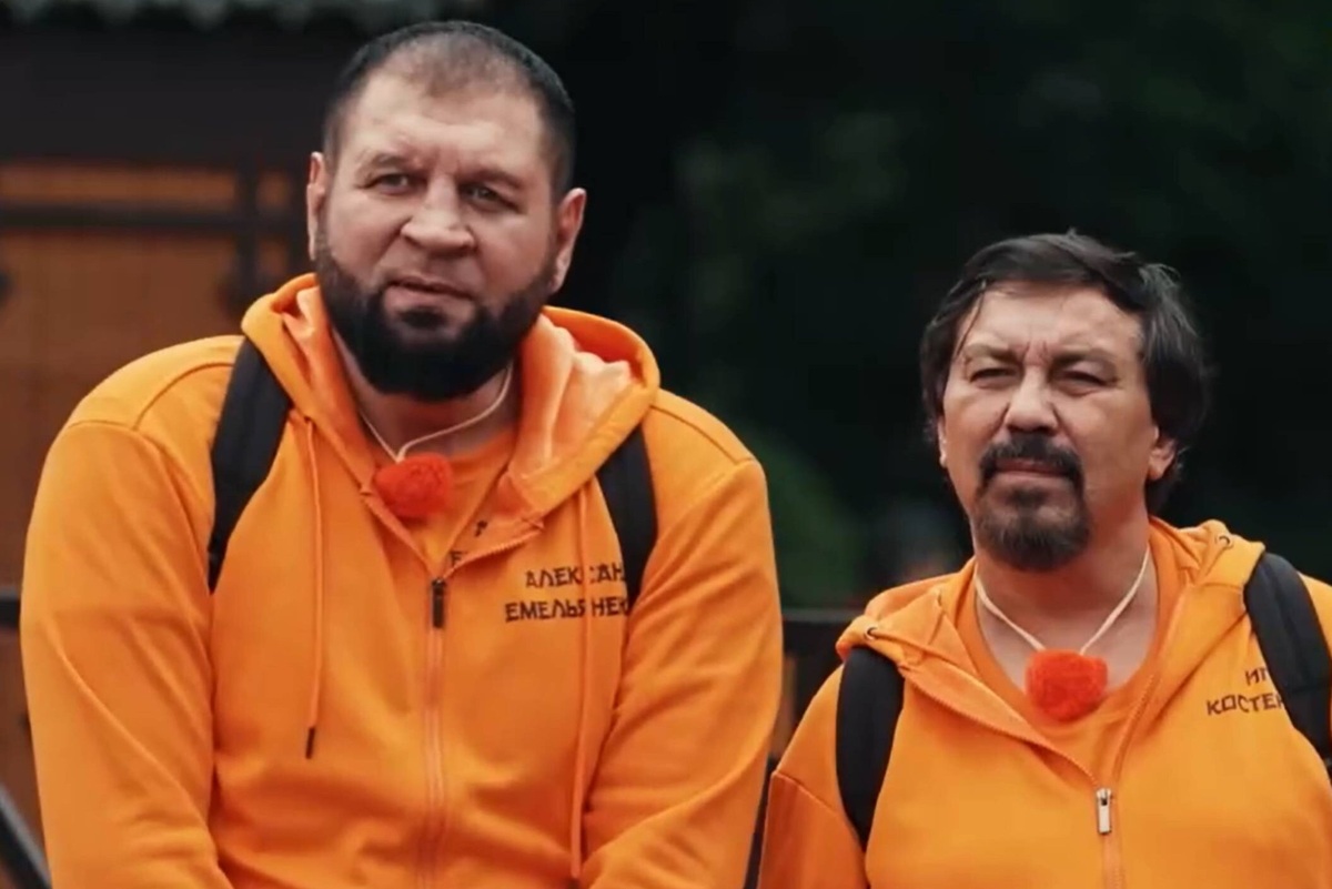     «Я прыгнул в бочку»: Александр Емельяненко и его друг потерпели поражение и покинули шоу «Cокровища императора»