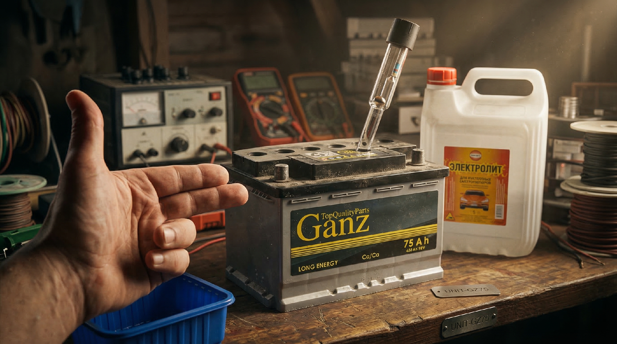 Проверка ареометром