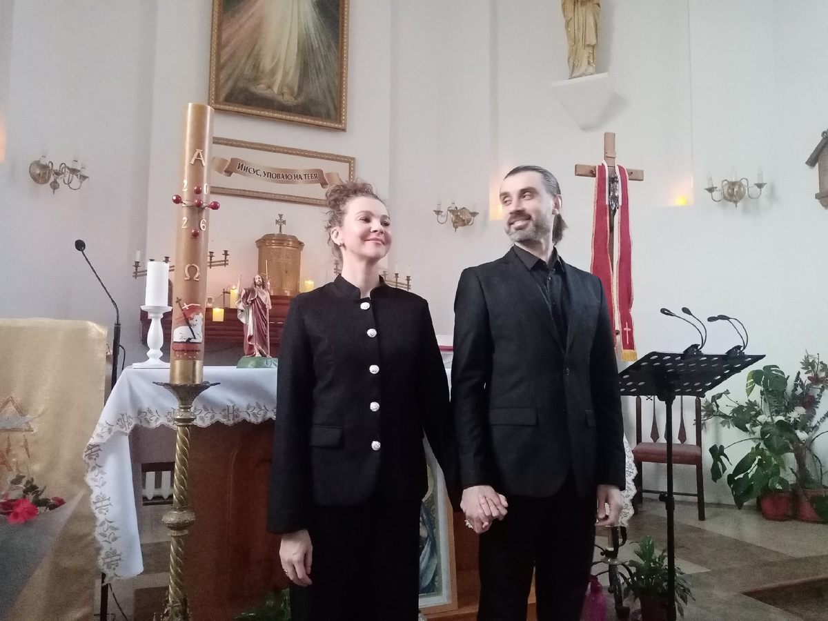 Егор Суслов и Екатерина Суслова