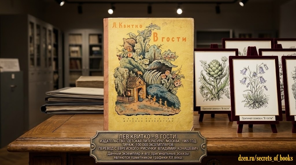 Лев Квитко «В гости» 1965 год