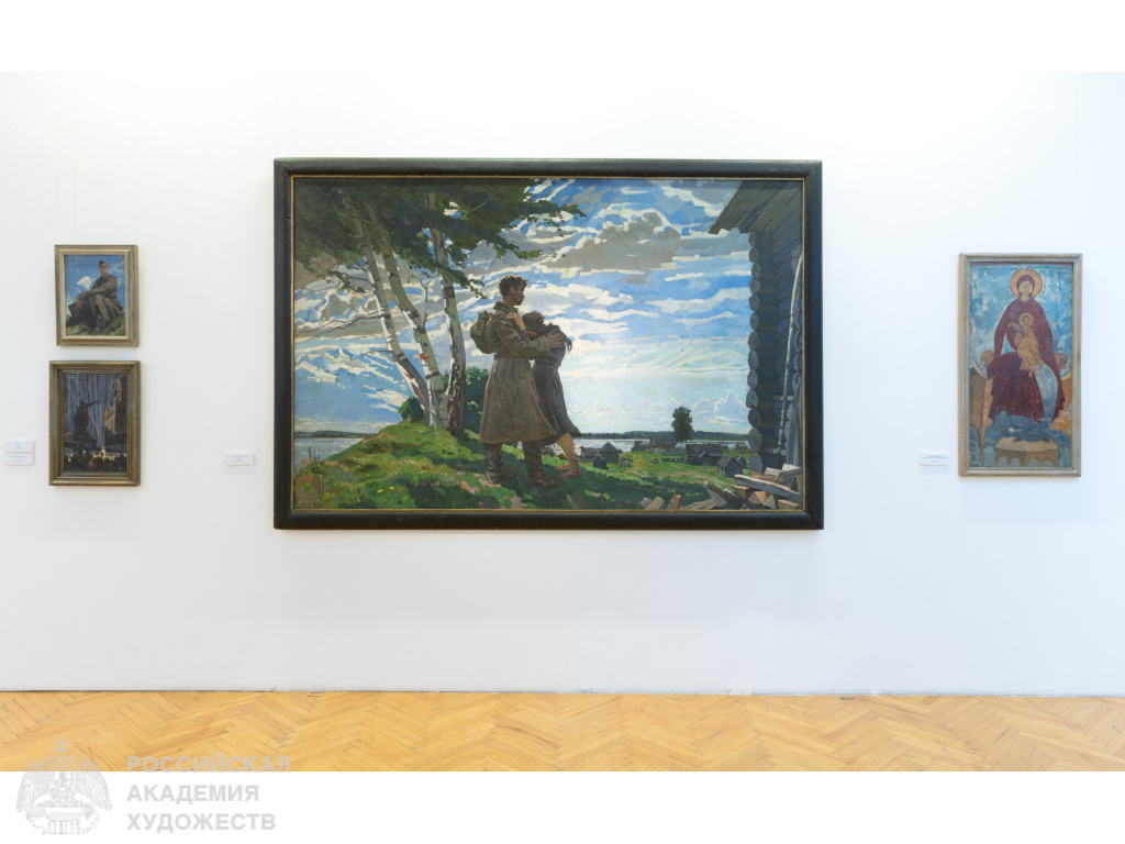 Экспозиция «Андрей Горский. Преходящее и вечное» в МВК РАХ Галерее искусств Зураба Церетели (Москва, Пречистенка, 19). Фото: Виктор Берёзкин, пресс-служба РАХ. 2026