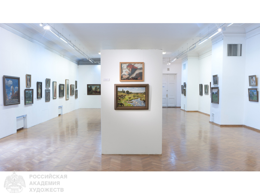 Экспозиция «Андрей Горский. Преходящее и вечное» в МВК РАХ Галерее искусств Зураба Церетели (Москва, Пречистенка, 19). Фото: Виктор Берёзкин, пресс-служба РАХ. 2026