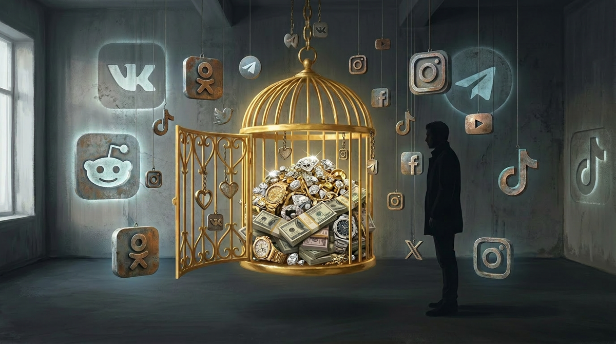 Что же мы такие не счастливые..?!Сегодня люди имеют всё, а счастья нет.. 