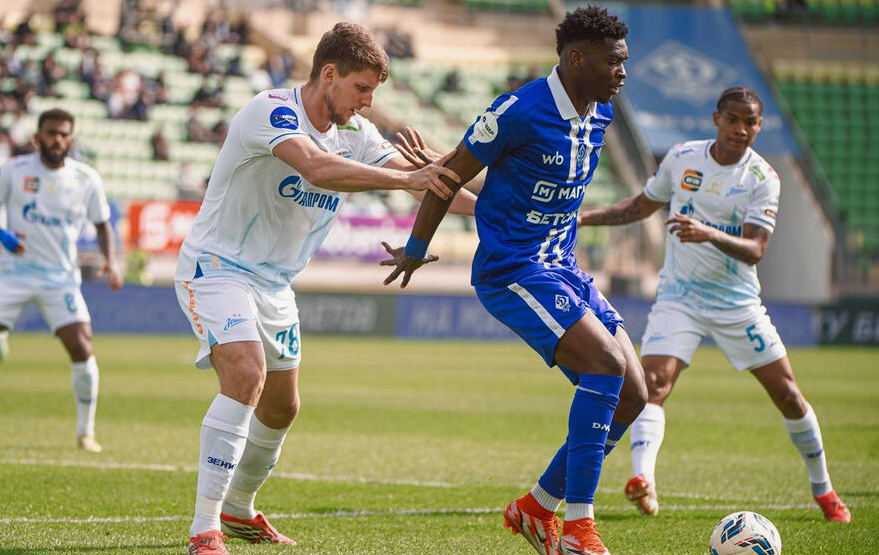 Трудовая победа над махачкалинским "Динамо" позволила "Зениту" опередить "Краснодар". Фото: соцсети