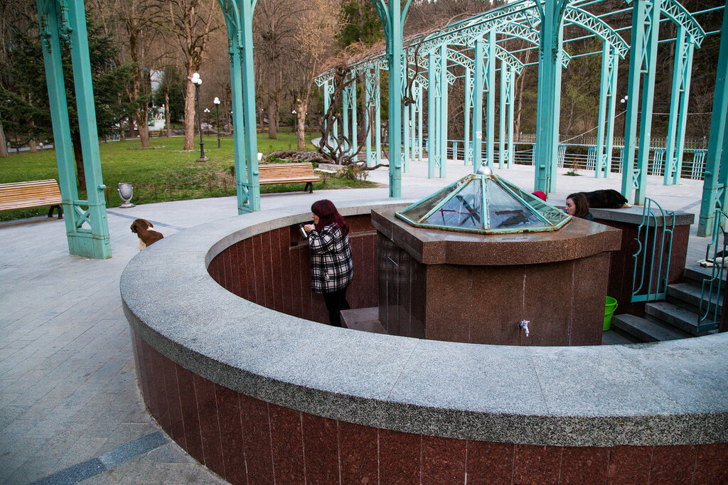 Фонтан того самого Боржоми, Грузия.