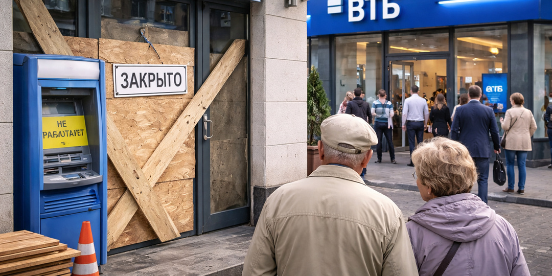 Минус 483 офиса за квартал: куда исчезают привычные банки и что нас ждёт дальше