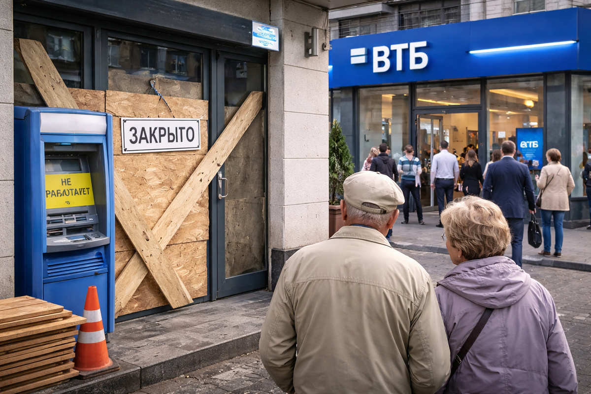 Минус 483 офиса за квартал: куда исчезают привычные банки и что нас ждёт дальше