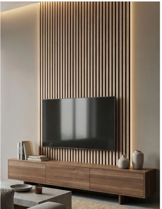 рейки используют для настенного декора уже 10 лет, они надоели