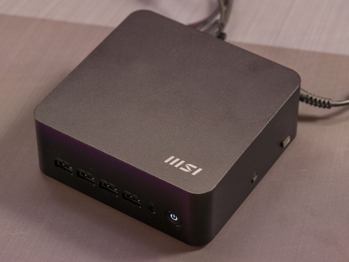    Обзор MSI Cubi Z AI 8M: когда системный блок бесит, а ноутбук не хочется