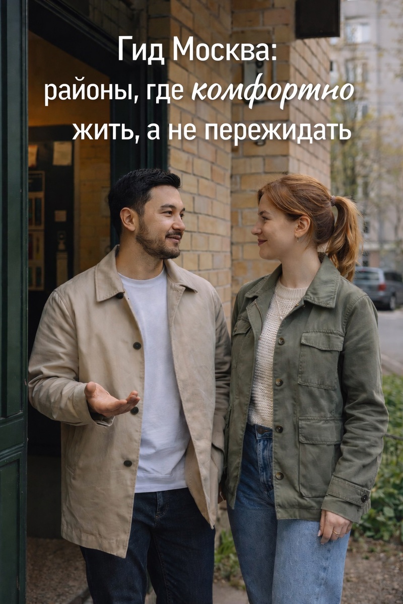 Гид Москва: районы, где комфортно жить, а не пережидать